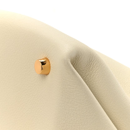 Khaite Pebbled Calfskin Medium Amelia Tote Ivory 11 of 13