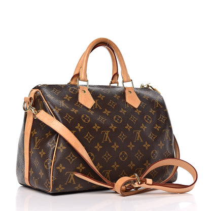 Louis Vuitton Monogram Speedy Bandouliere 30 3 of 18