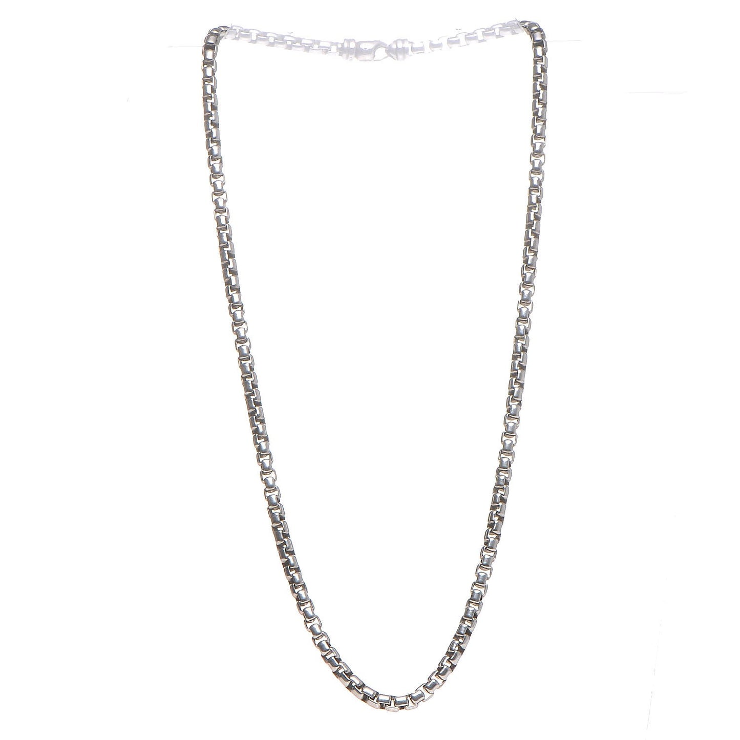 Sterling Silver Box Chain Necklace 22