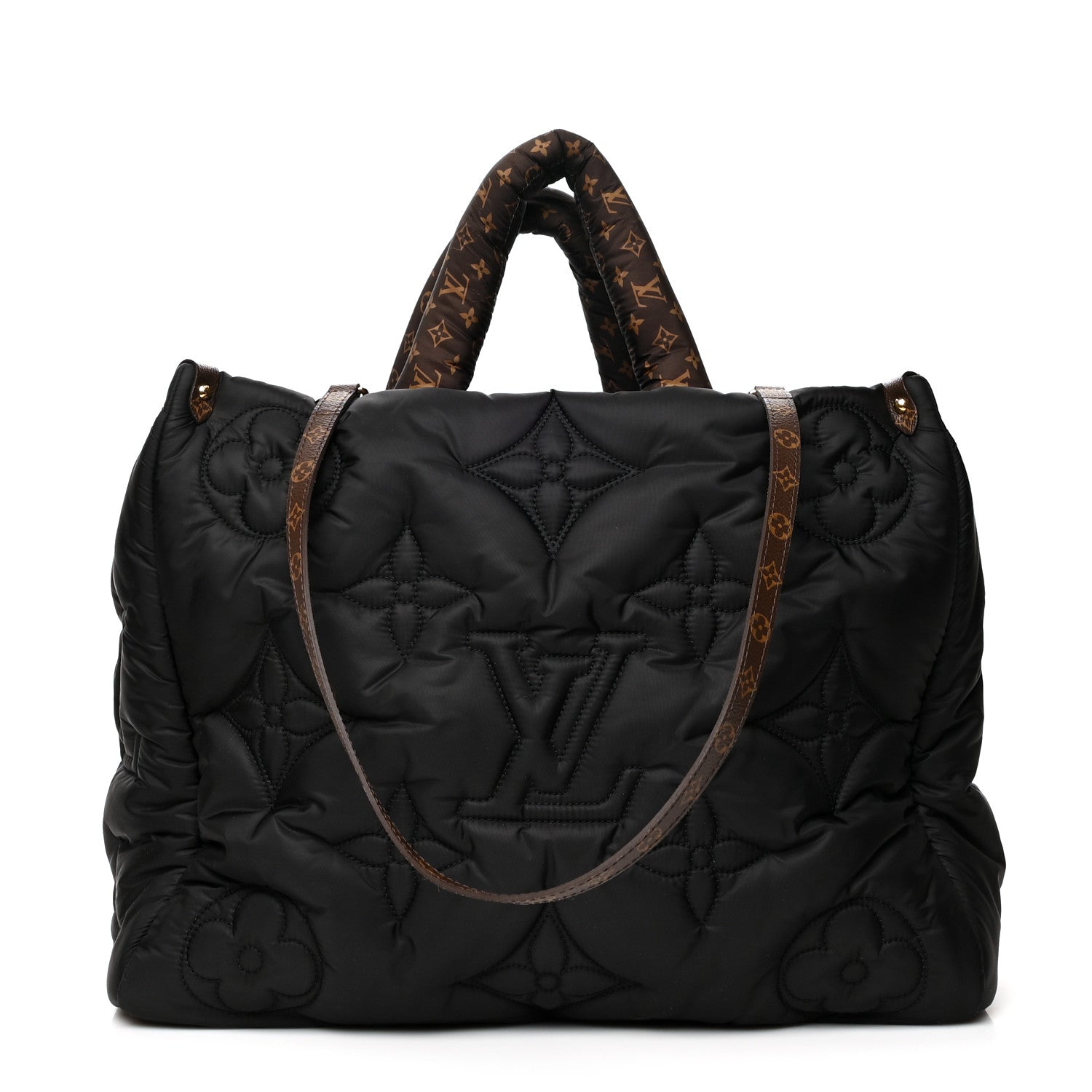 Louis Vuitton Econyl Monogram Pillow Giant Onthego GM Black 1 of 10