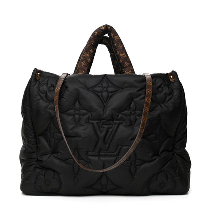 Louis Vuitton Econyl Monogram Pillow Giant Onthego GM Black 1 of 10