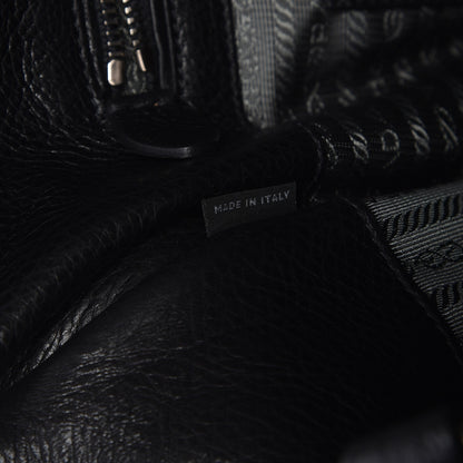 Prada Glace Calf Twin Pocket Tote Nero Black 8 of 8