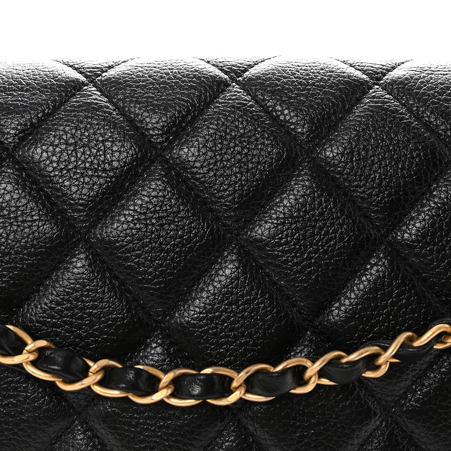 Chanel Grained Calfskin Quilted XXL Travel Flap Bag Black 8 of 10