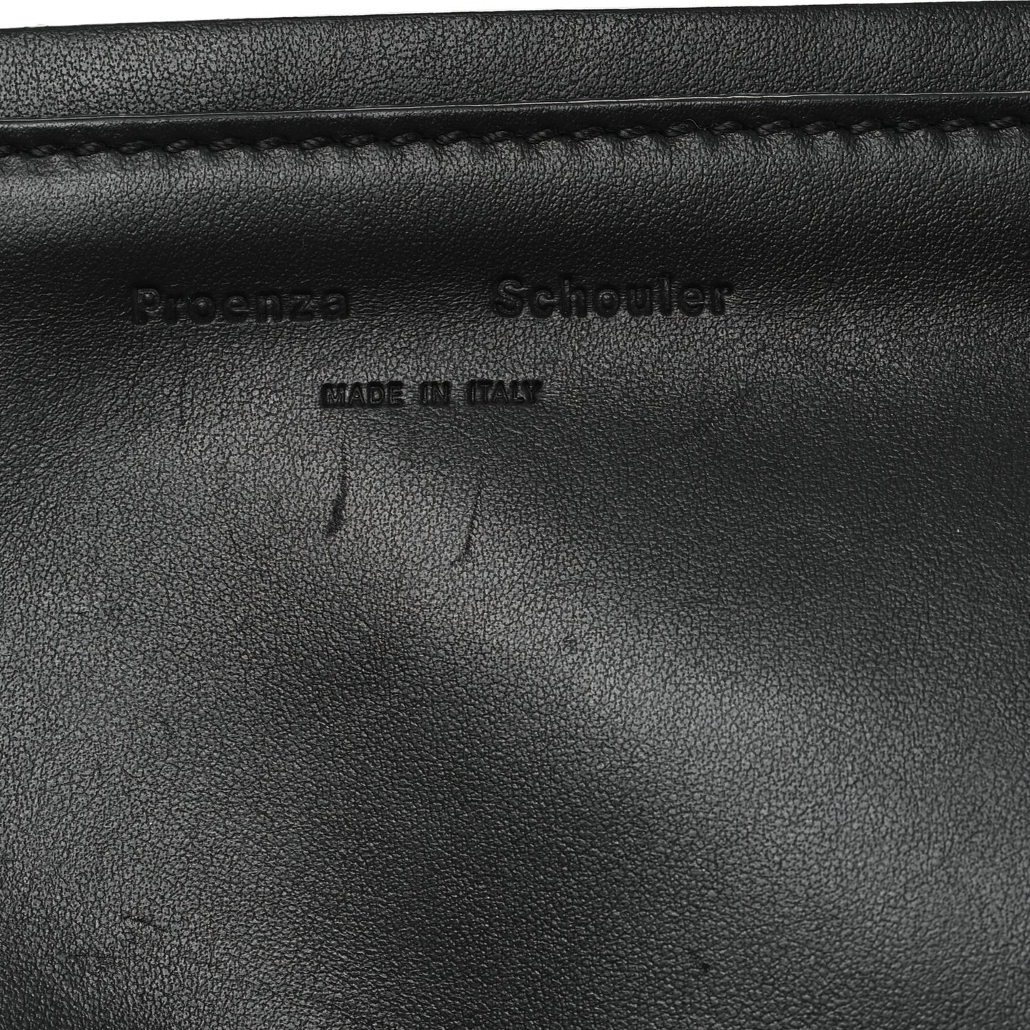 Calfskin Large Ruched Tote Black