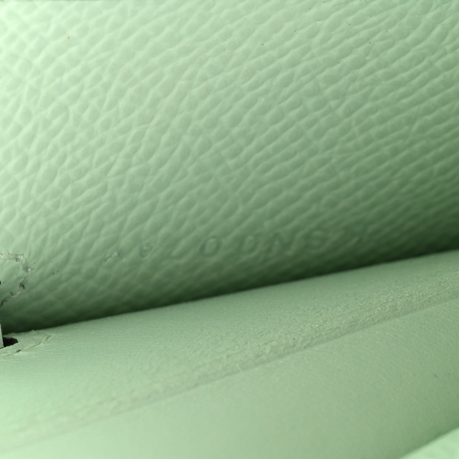 Hermes Epsom Kelly Wallet To Go Vert Peppermint 8 of 12