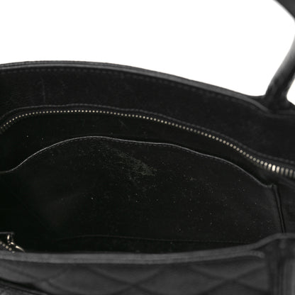 Chanel Caviar Quilted Medallion Tote Black 13 of 15