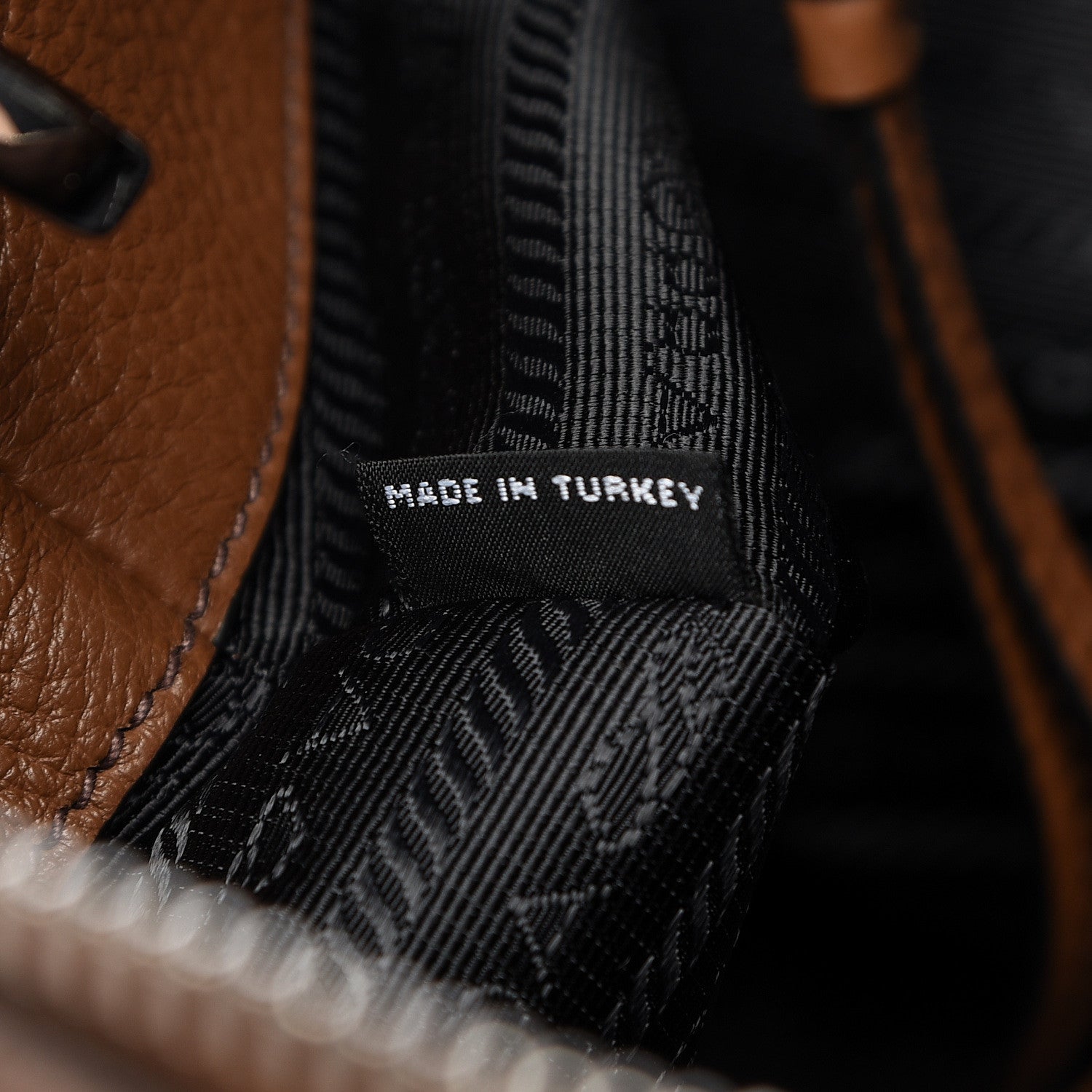 Prada Vitello Phenix Tote Nocciolo 7 of 12