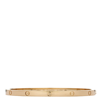 Cartier 18K Yellow Gold Small LOVE Bracelet 17 1 of 6