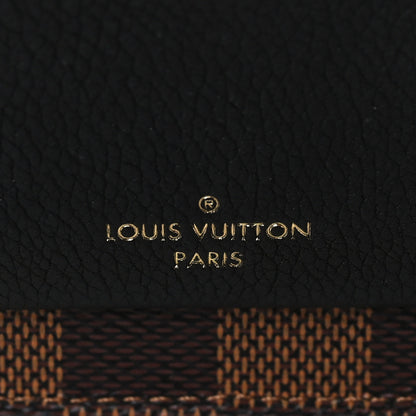 Louis Vuitton Damier Ebene Vavin Chain Wallet Black 6 of 8