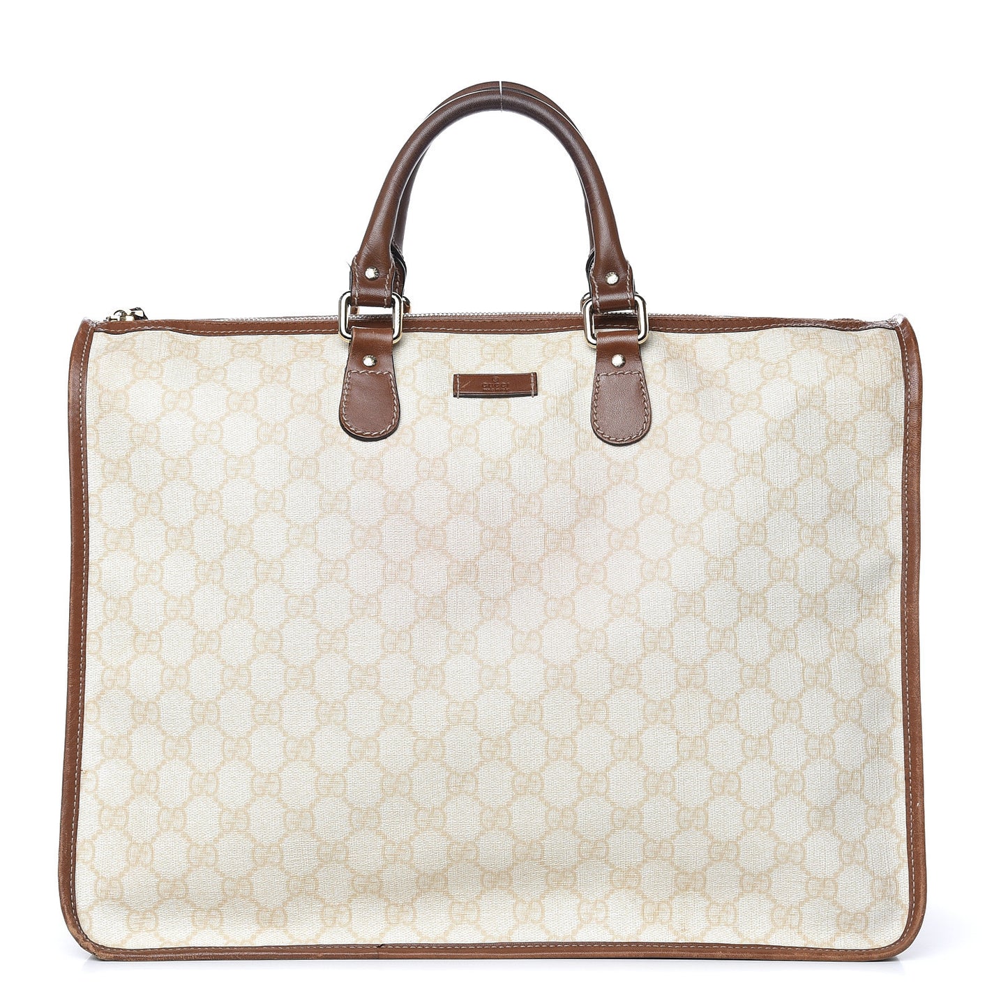GG Plus Monogram Medium Joy Tote Bag Tan