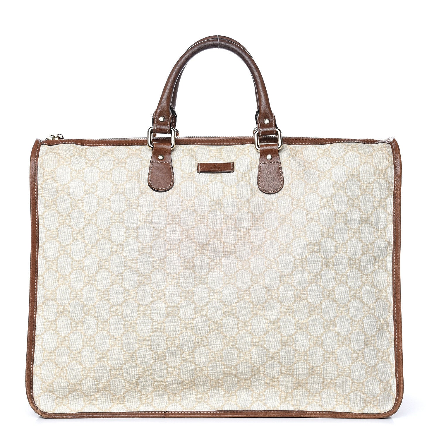 Gucci GG Plus Monogram Medium Joy Tote Bag Tan 1 of 20