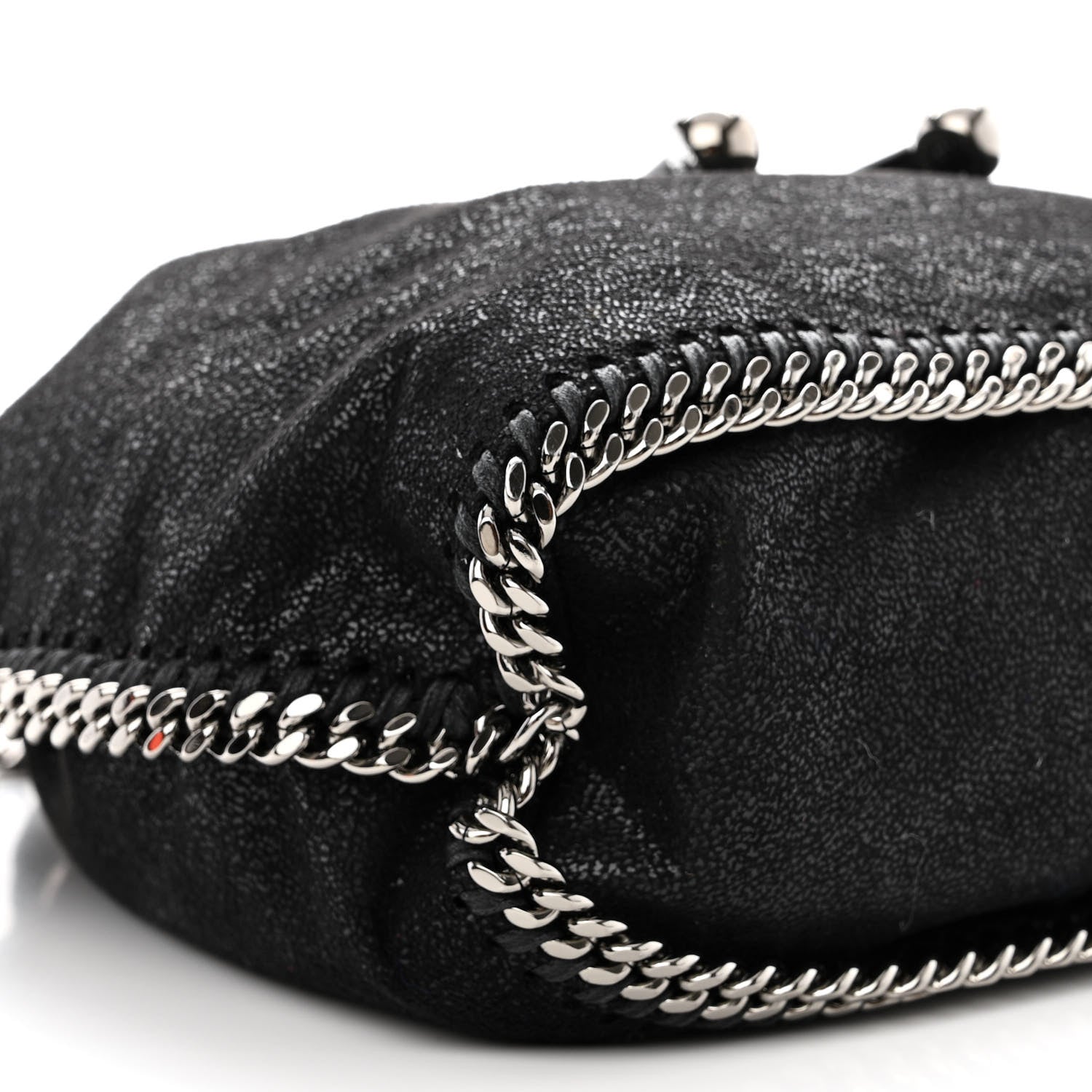 Stella McCartney Shaggy Deer Small Falabella Bucket Bag Black 9 of 10