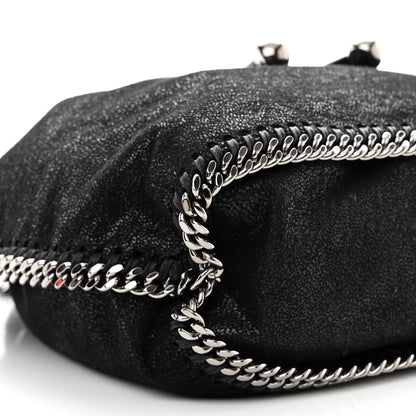 Stella McCartney Shaggy Deer Small Falabella Bucket Bag Black 9 of 10