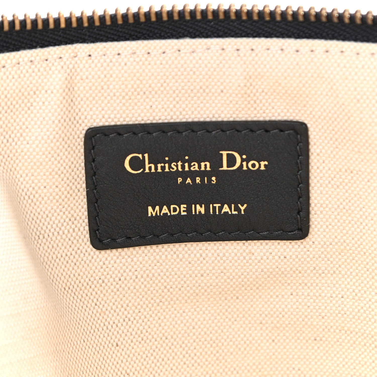 Christian Dior Oblique Pouch Clutch Blue 7 of 10
