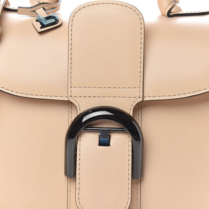 Delvaux Calfskin Mini Brillant Satchel Nude 12 of 12