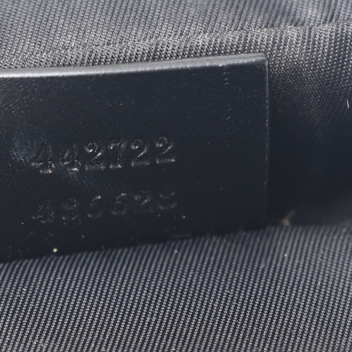 GG Supreme Monogram Web Dome Backpack Black