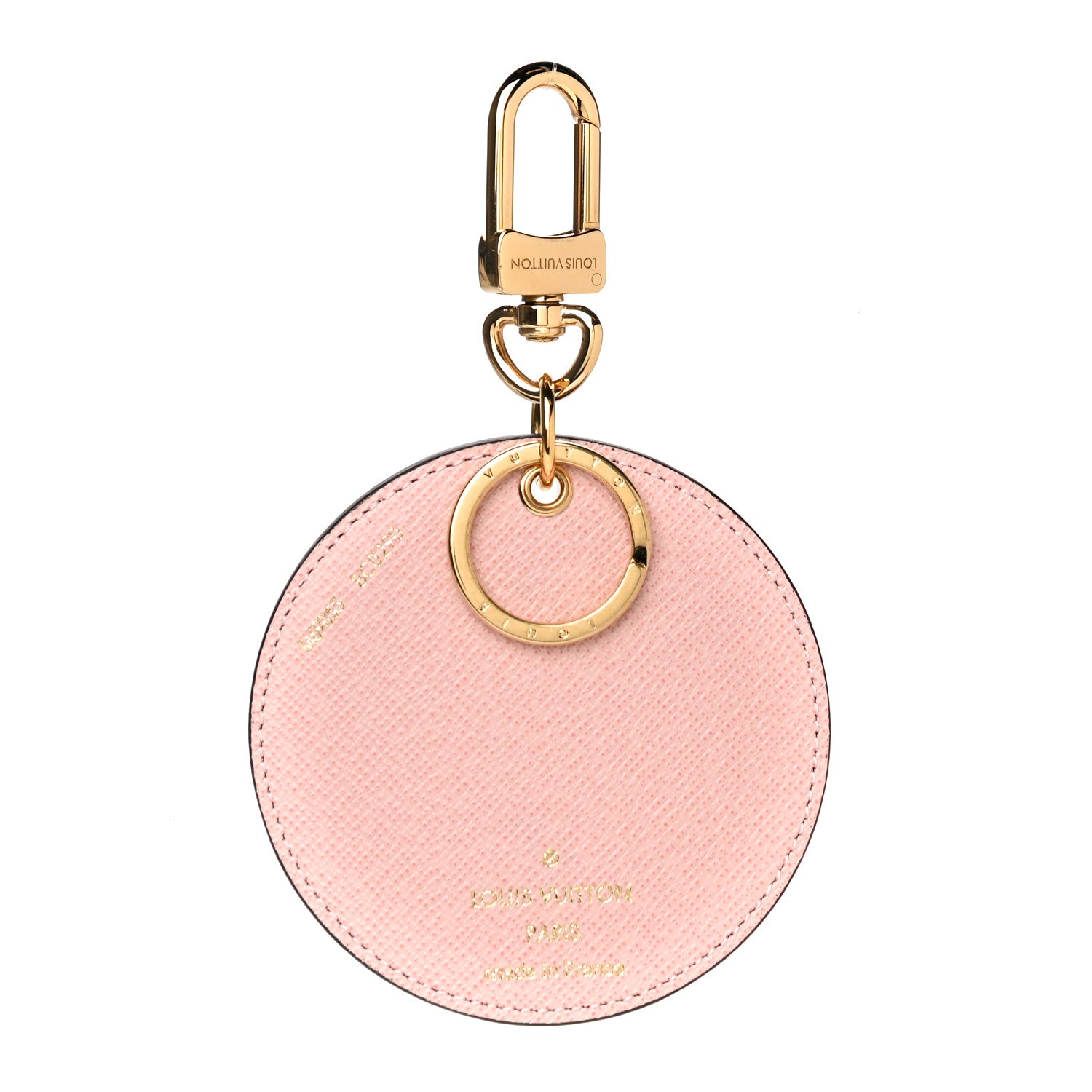 Louis Vuitton Monogram 2020 Christmas Animation Big Wheel Bag Charm Key Ring Rose Ballerine 4 of 7