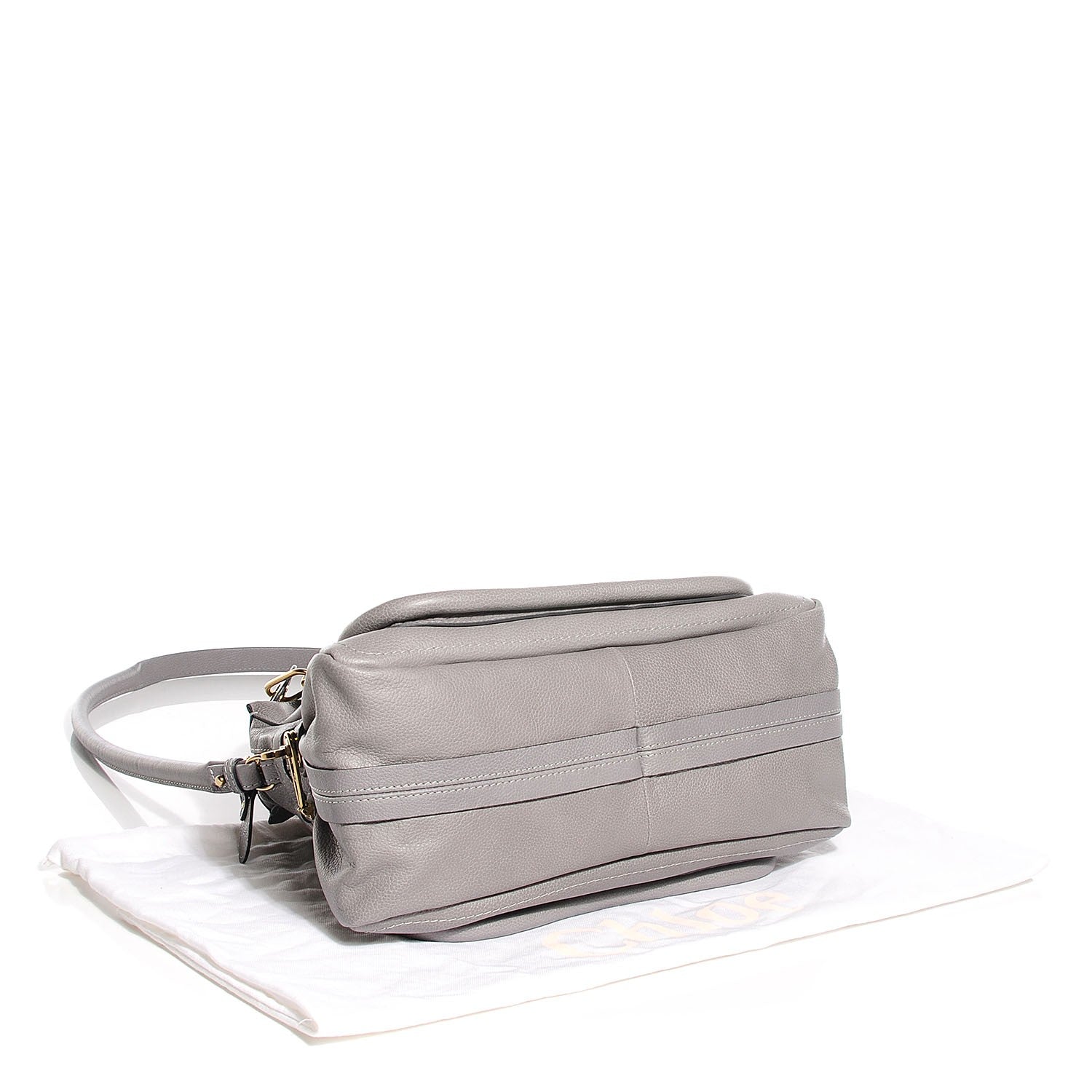 Chloe Calfskin Medium Paraty Cashmere Grey 4 of 9