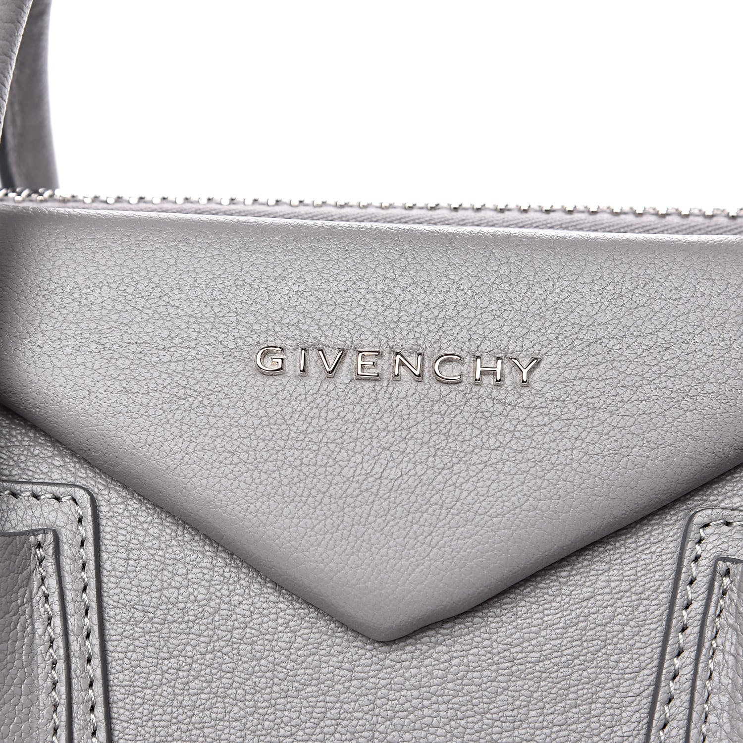 Givenchy Sugar Goatskin Medium Antigona Pearl Grey 8 of 12