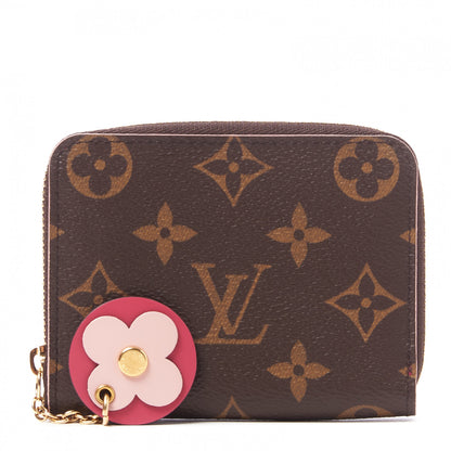 Louis Vuitton Monogram Bloom Flower Zippy Coin Purse 1 of 8