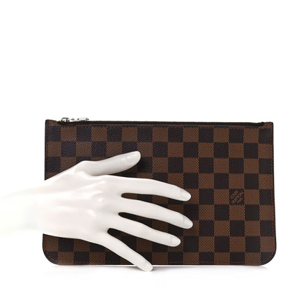Louis Vuitton Damier Ebene Neverfull MM GM Pochette 2 of 7