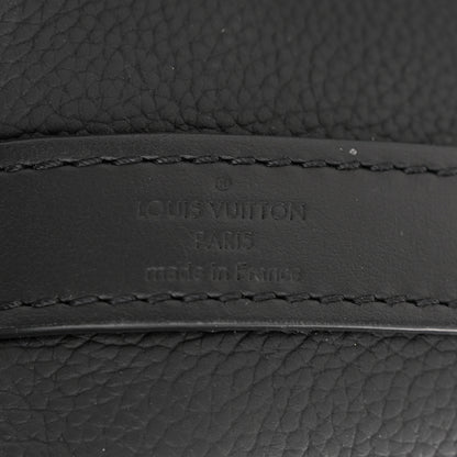 Louis Vuitton Calfskin Aerogram Takeoff Briefcase Black 6 of 12