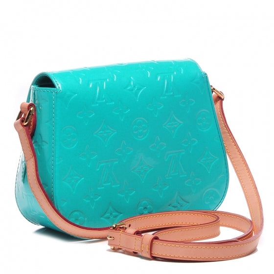 Louis Vuitton Vernis Bellflower PM Blue Lagon 3 of 7