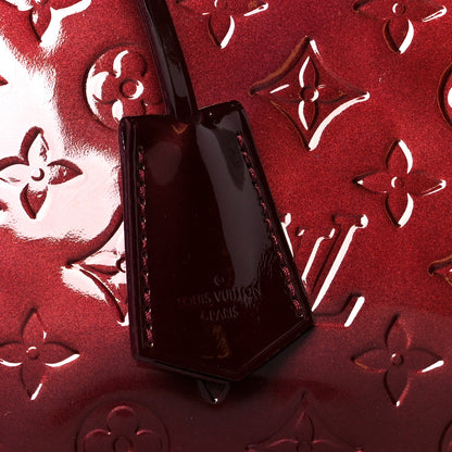 Louis Vuitton Vernis Alma PM  Rouge Fauviste 10 of 12
