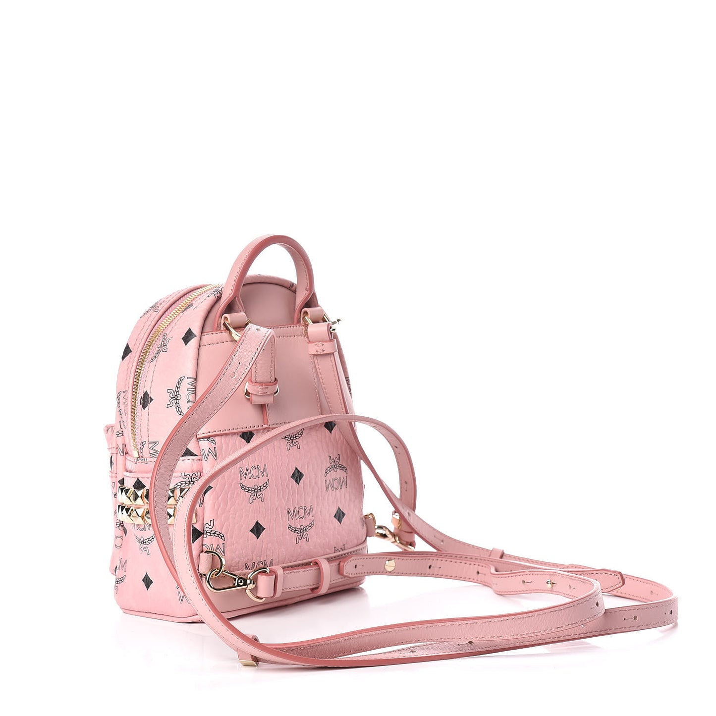 Visetos Side Stud X- Mini Stark Backpack Pink