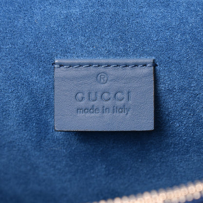 Gucci GG Supreme Monogram Medium Dionysus Shoulder Bag Blue 7 of 8