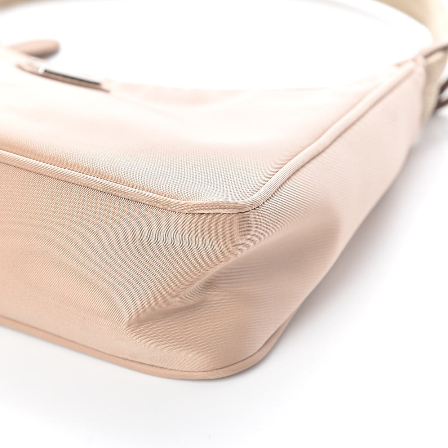 Re-Nylon Saffiano Mini Re-Edition 2000 Bag Cammeo