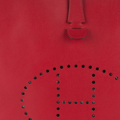 Hermes Epsom Evelyne III GM Rouge Casaque 9 of 14