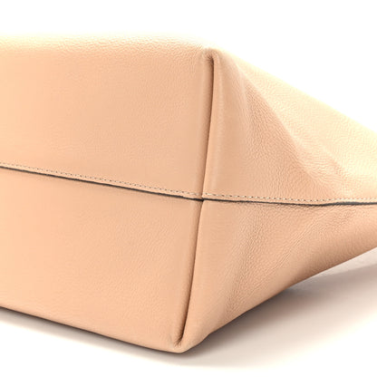 Louis Vuitton Calfskin Lockme Hobo Beige 8 of 8