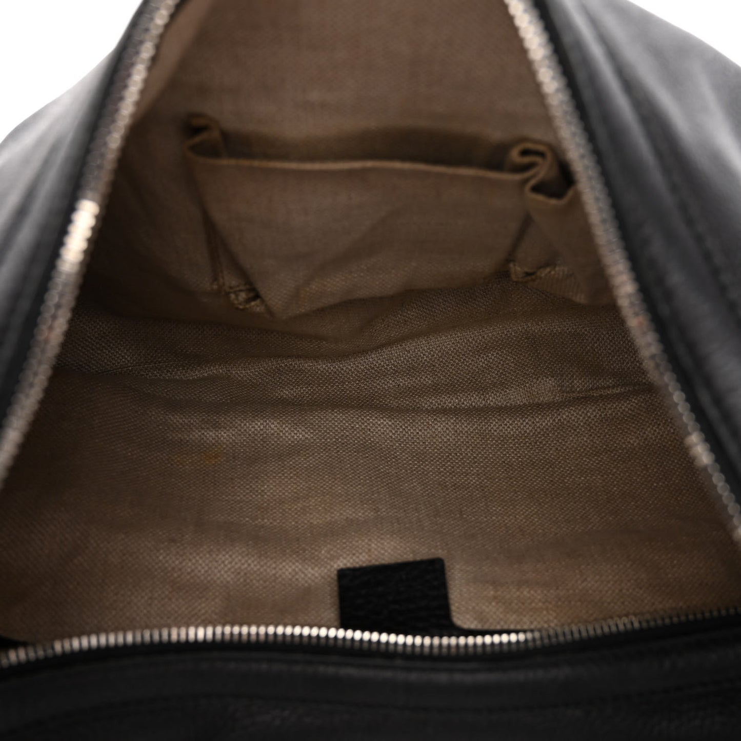 Calfskin Icon Bit Medium Hobo Black