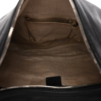 Gucci Calfskin Icon Bit Medium Hobo Black 5 of 12