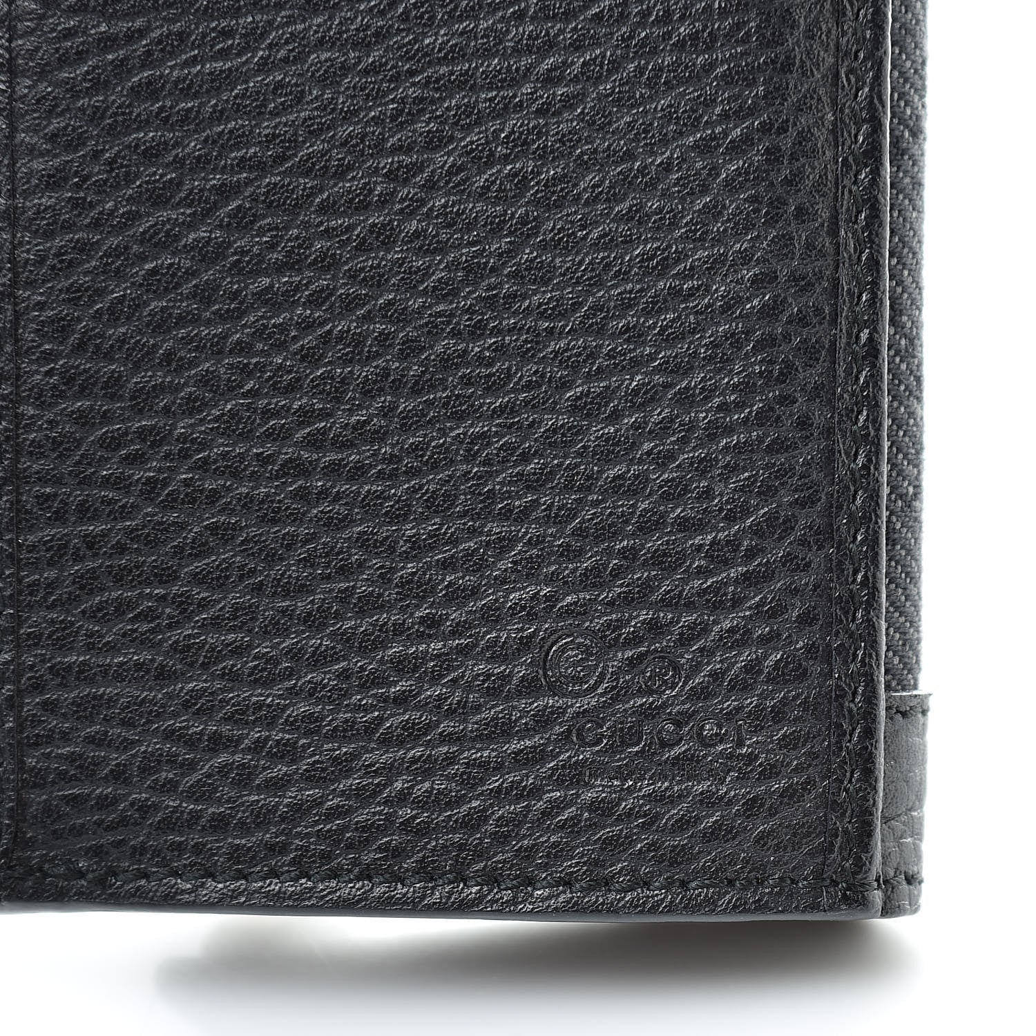Gucci Monogram Continental Charmy Wallet Black 7 of 9