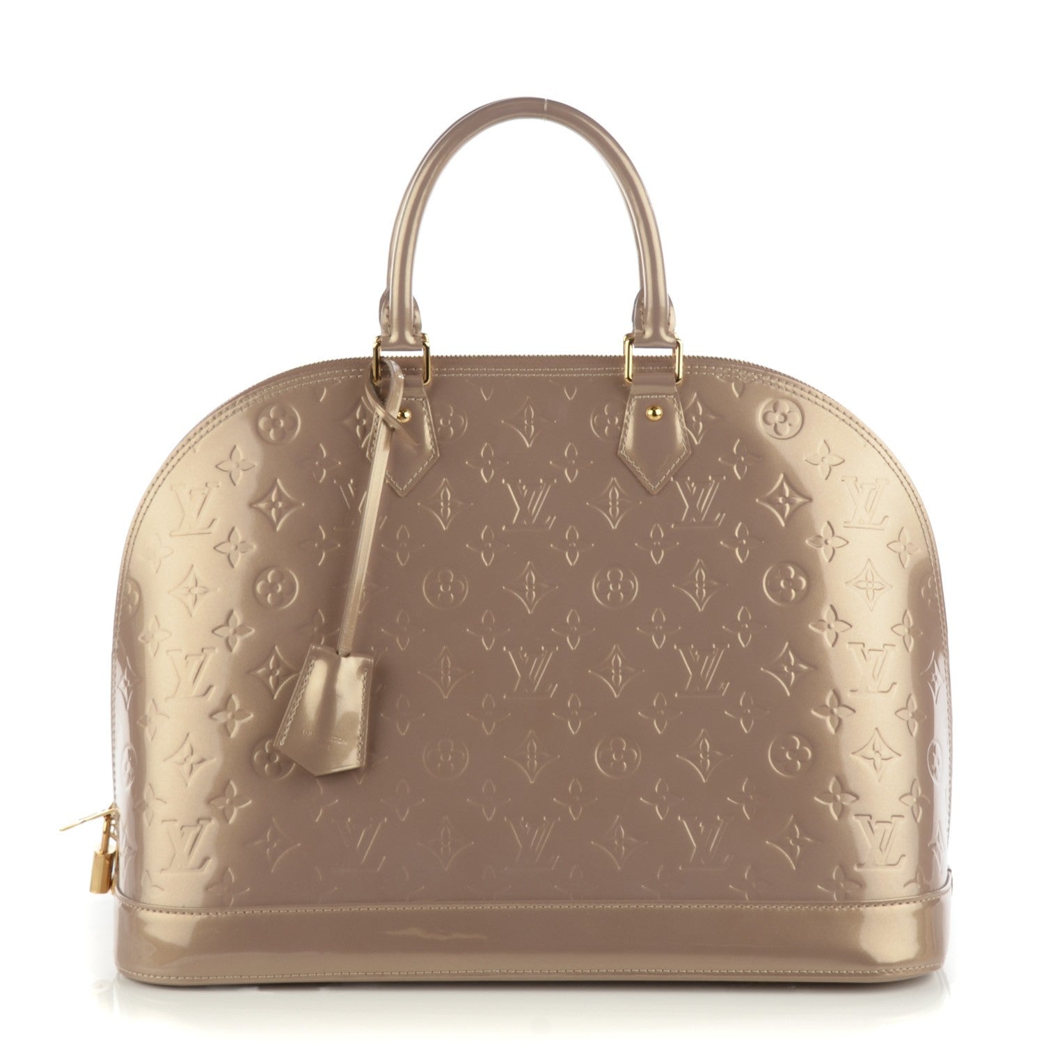 Louis Vuitton Vernis Alma GM Beige Poudre 1 of 7