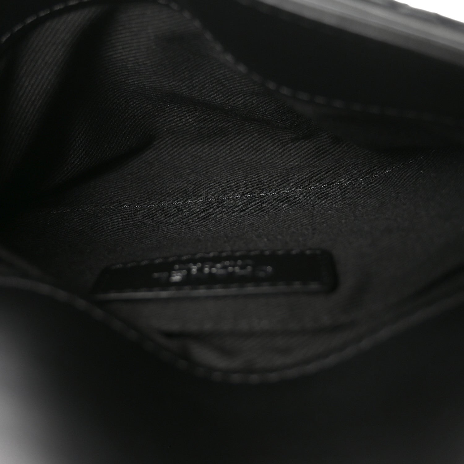 Chanel Calfskin Quilted CC Uniform Flap Belt Bag Black 5 of 10