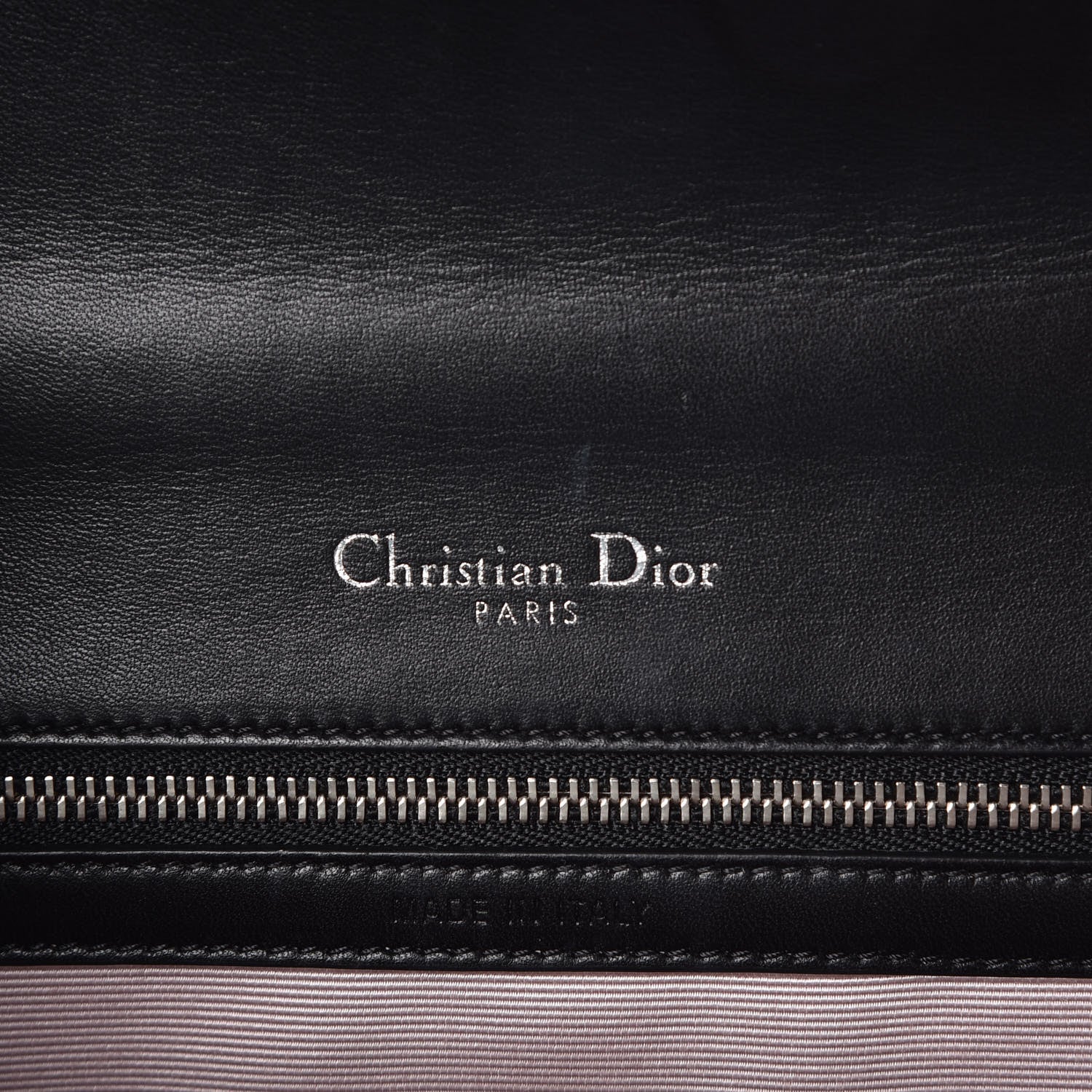 Christian Dior Calfskin Small Diorama Flap Bag Black 6 of 9