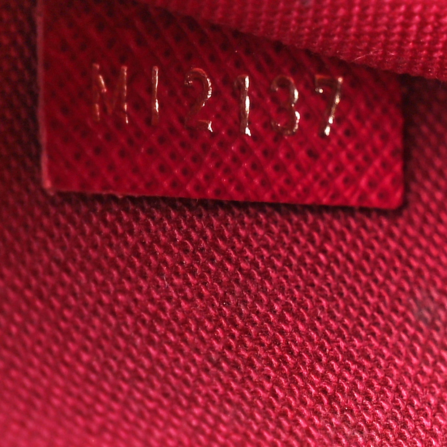 Monogram Pochette Felicie Chain Wallet Fuchsia