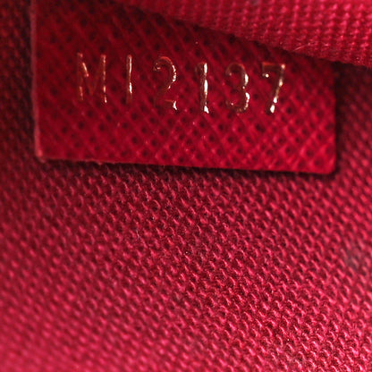 Louis Vuitton Monogram Pochette Felicie Chain Wallet Fuchsia 7 of 12