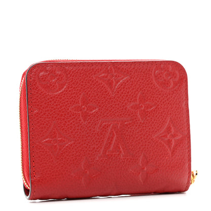Louis Vuitton Empreinte Zippy Coin Purse Cherry 3 of 8