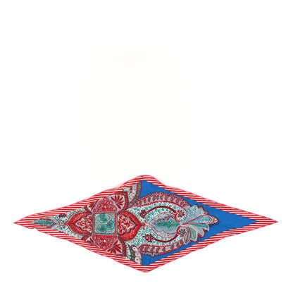 Hermes Cashmere Silk Jardin De La Maharani Losange Scarf 1 of 3