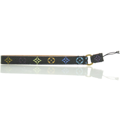 Louis Vuitton Monogram Multicolor Phone Strap Black 2 of 5