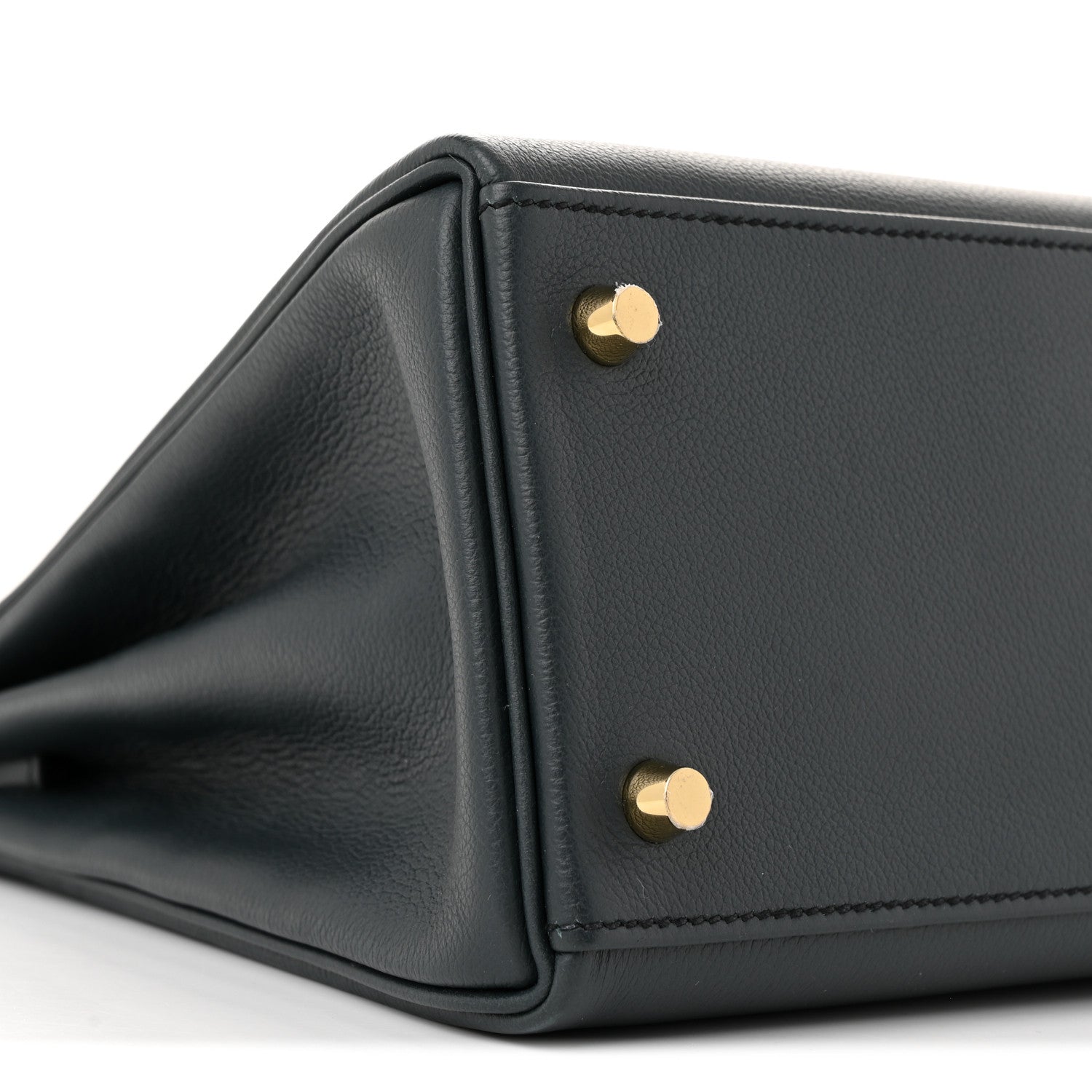 Hermes Evercolor Kelly Retourne 28  Vert Rousseau 9 of 12