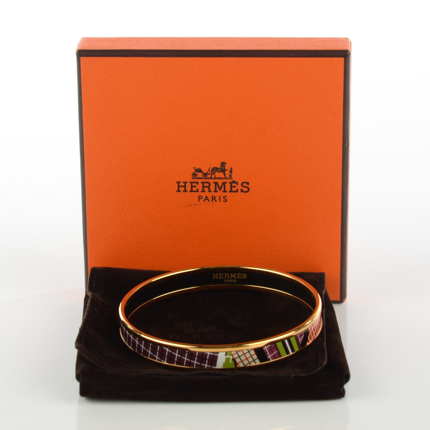 Enamel Printed Narrow Pour Sortir Bracelet 65