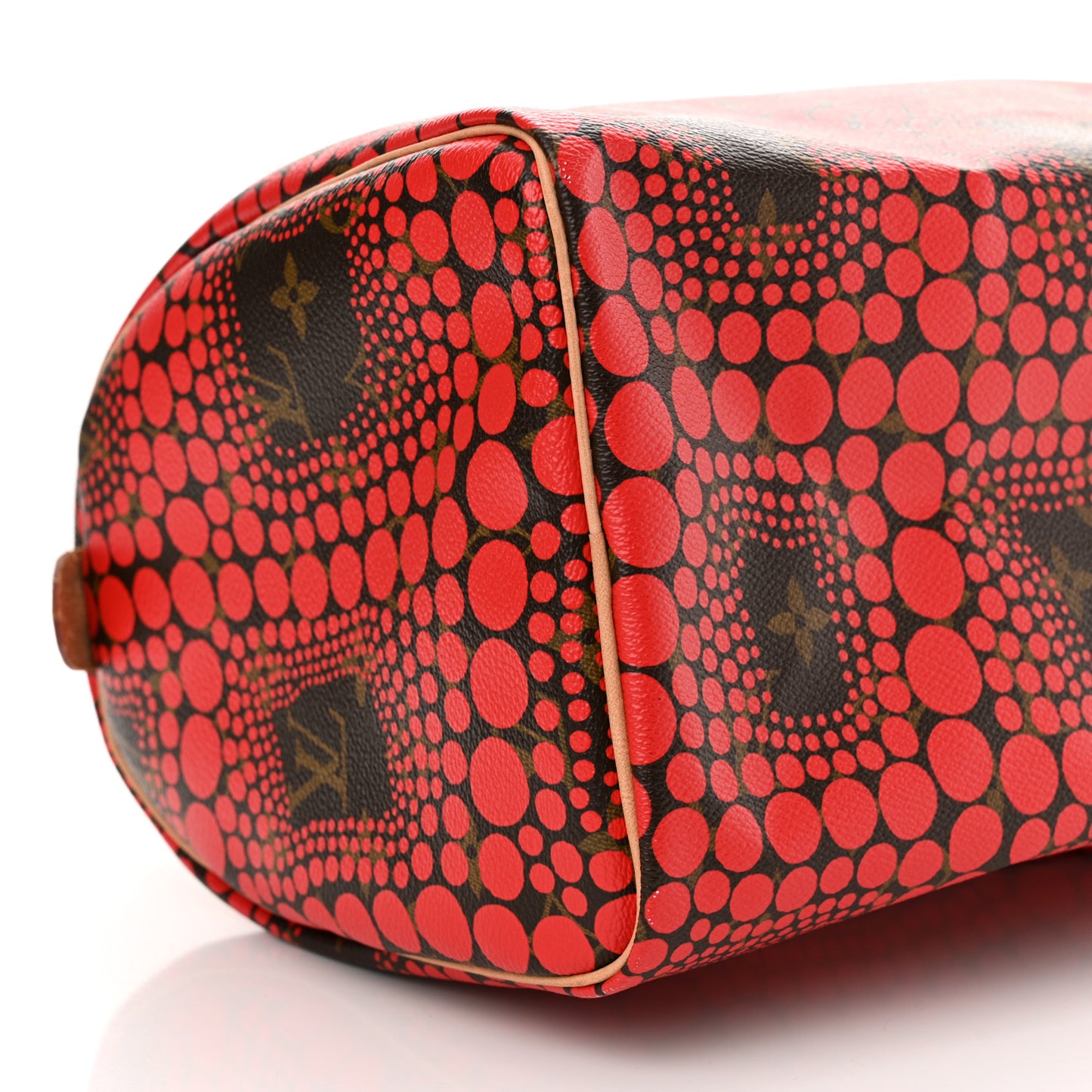 Monogram Kusama Town Speedy 30 Red