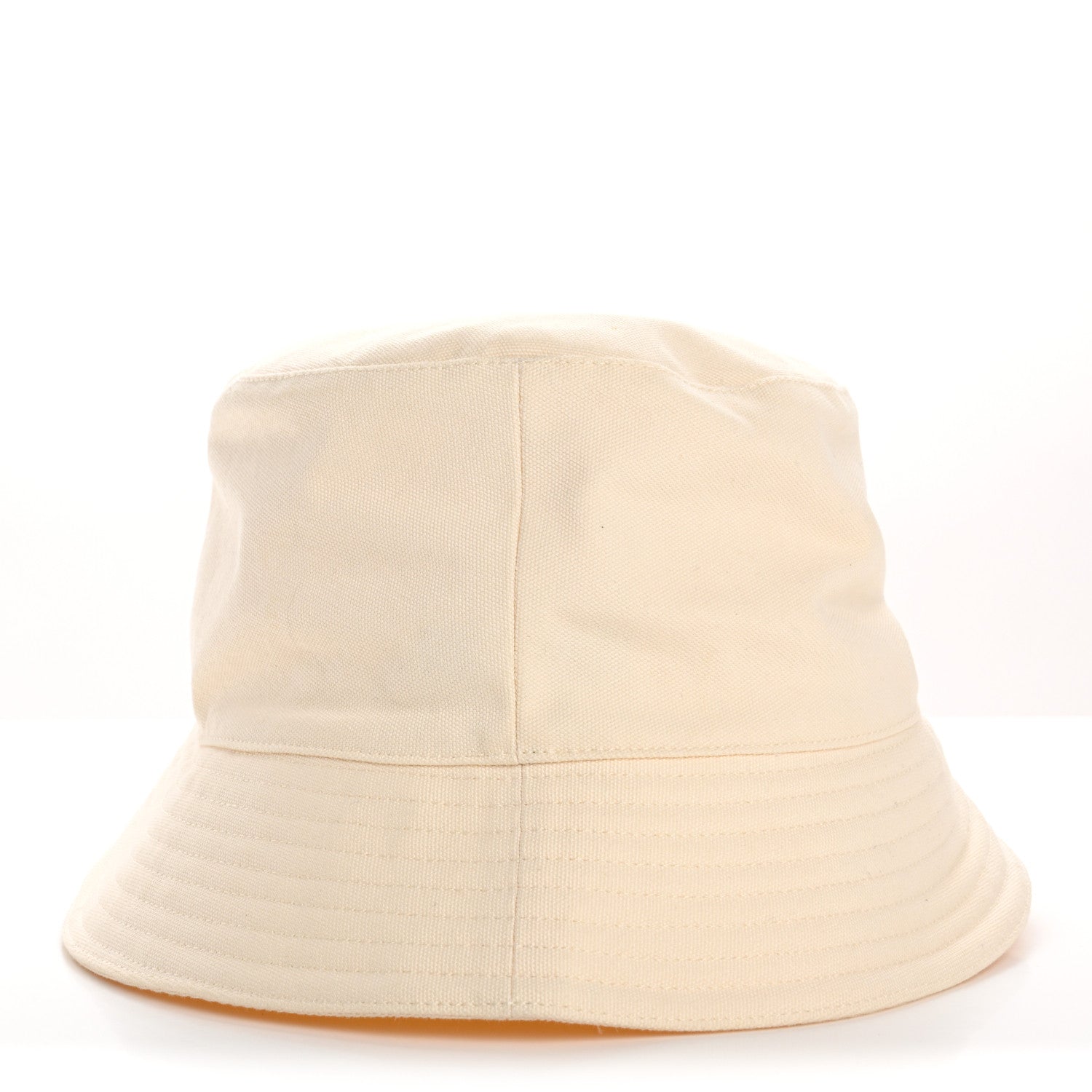 Hermes Cotton Gene Sunshine Bucket Hat 56 Ecru 6 of 10