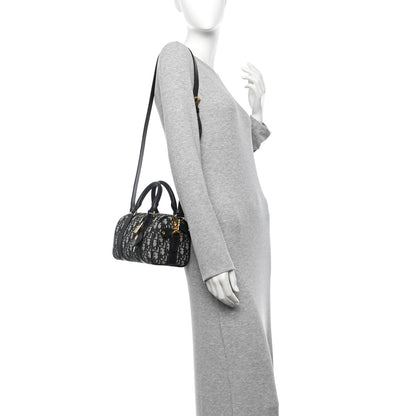 Christian Dior Oblique Groove 20 Bag Blue 2 of 10