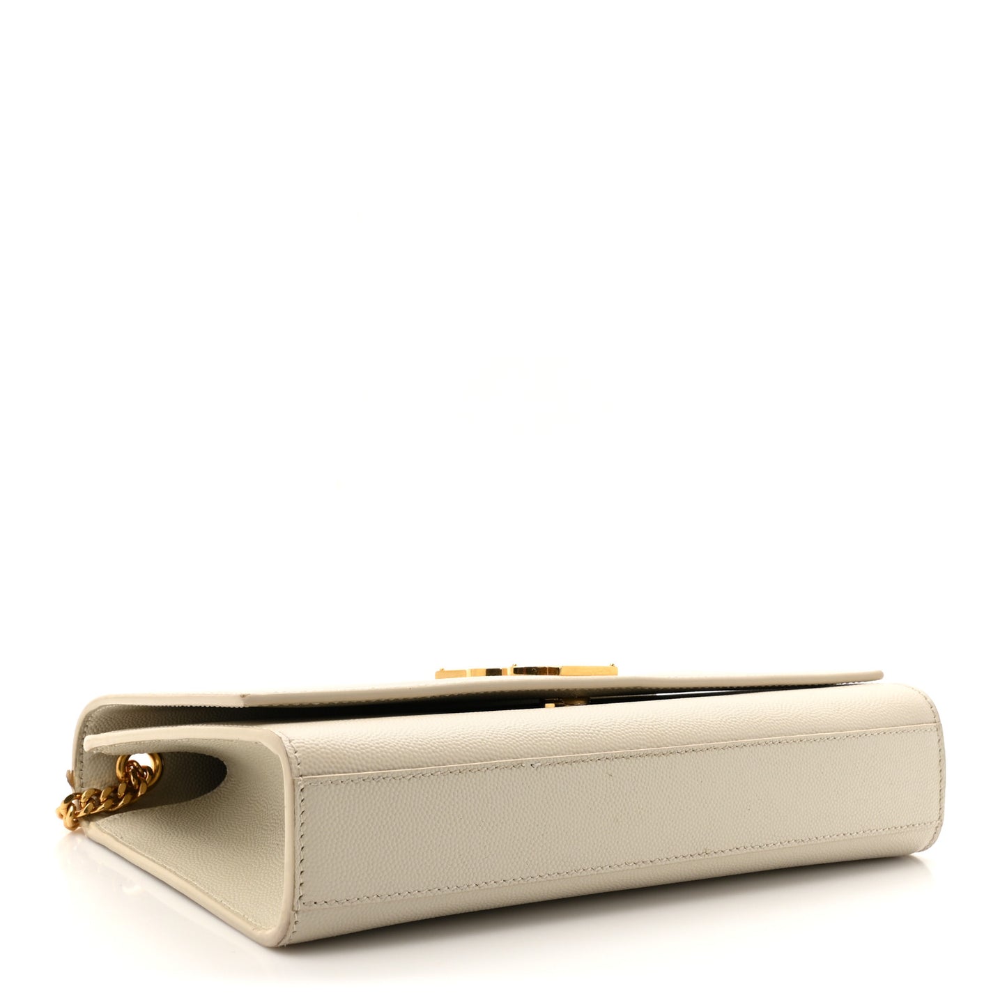 Grain De Poudre Medium Classic Monogram Kate Satchel Crema Soft